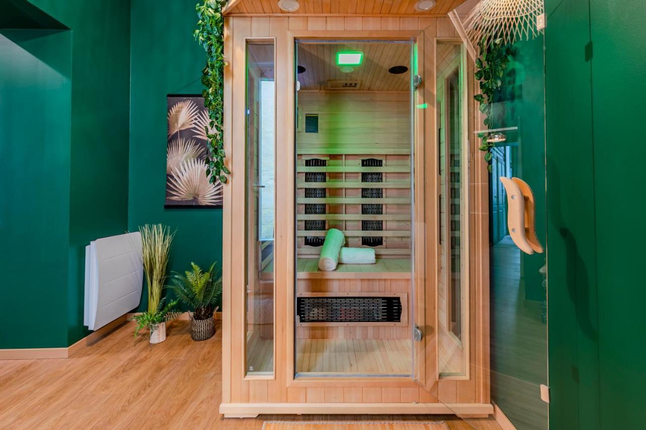 Appartement Jungle - Libourne Centre - 4 Pers - Sauna & Terrasse Exterior foto