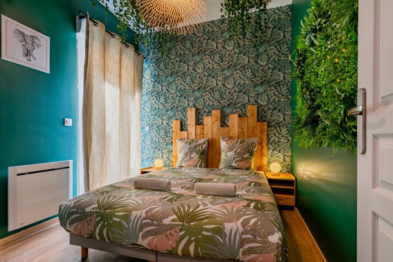Appartement Jungle - Libourne Centre - 4 Pers - Sauna & Terrasse Exterior foto