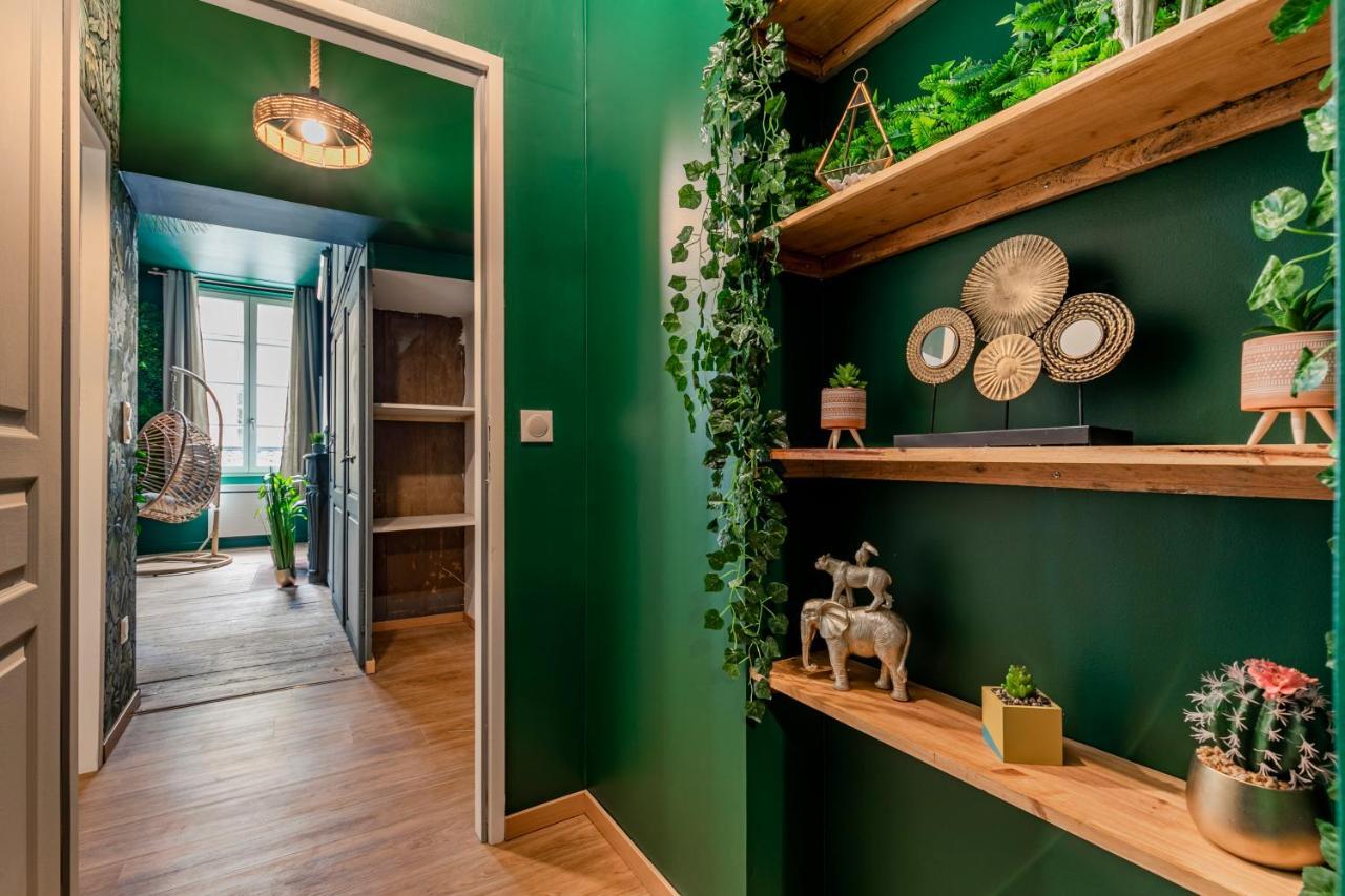 Appartement Jungle - Libourne Centre - 4 Pers - Sauna & Terrasse Exterior foto